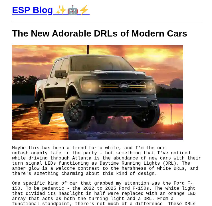 Image of an ESP32 blog post